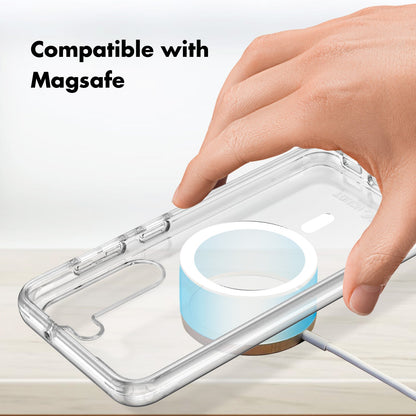 Tough On Samsung Galaxy S23 Plus Clear Case with Magsafe Clear