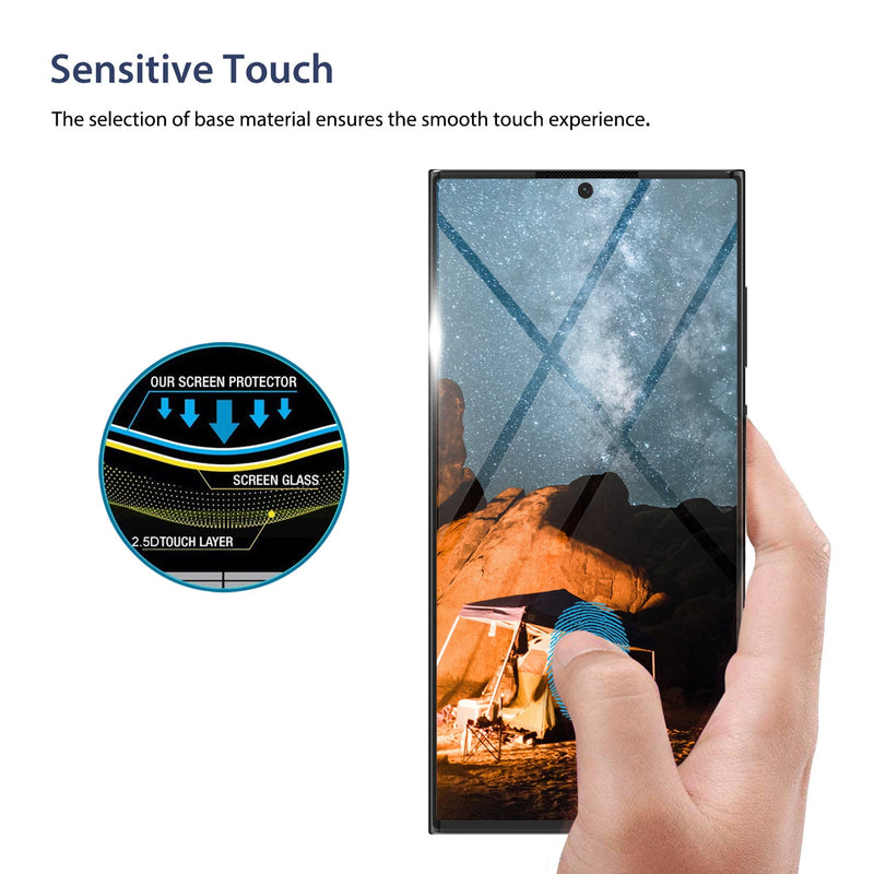 Tough On Samsung Galaxy S23 Ultra Tempered Glass Screen Protector