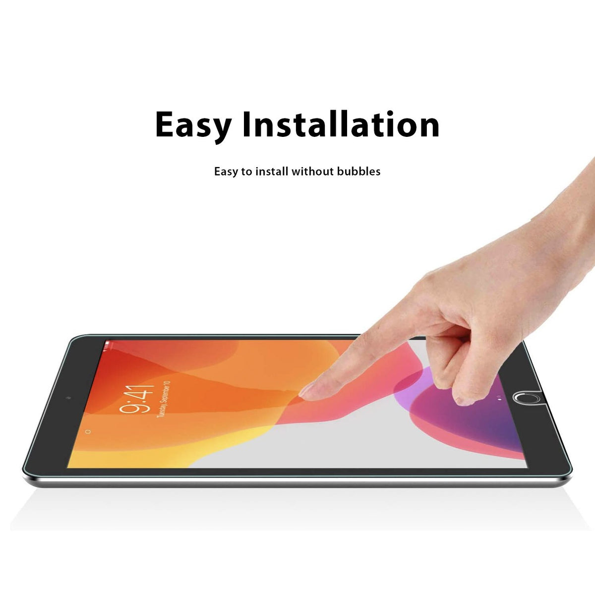 iPad 9 / 8 / 7th Gen 10.2 inch Tempered Glass Screen Protector Tough on Anti Blue Light