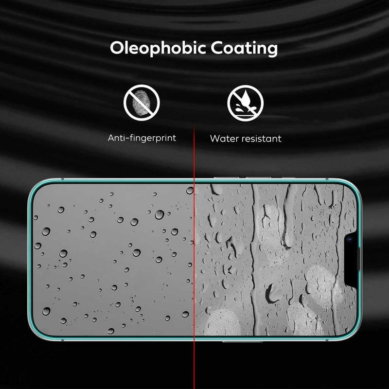 Tough On iPhone 14 Full Tempered Glass Screen Protector 2 Pack
