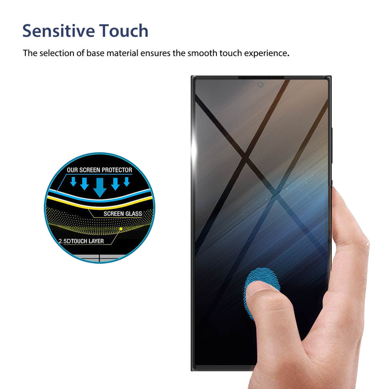 Tough On Samsung Galaxy S22 Ultra 5G Tempered Glass Screen Protector