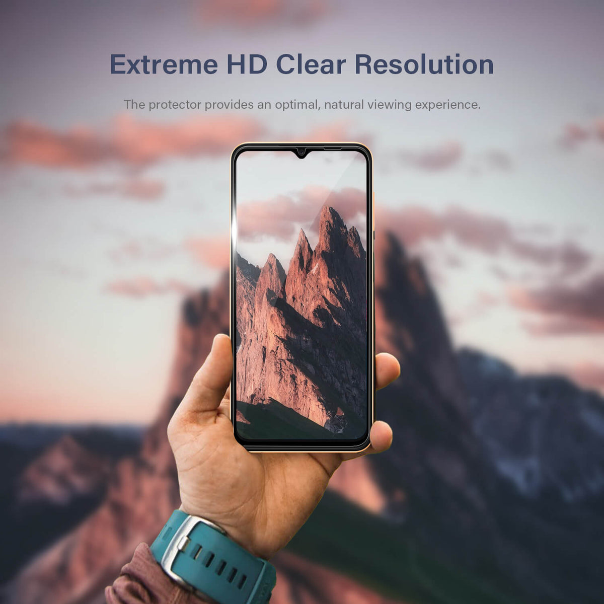 Tough On Samsung Galaxy A12/A13 5G/A32 5G/A04s 2.5D Tempered Glass Screen Protector Black
