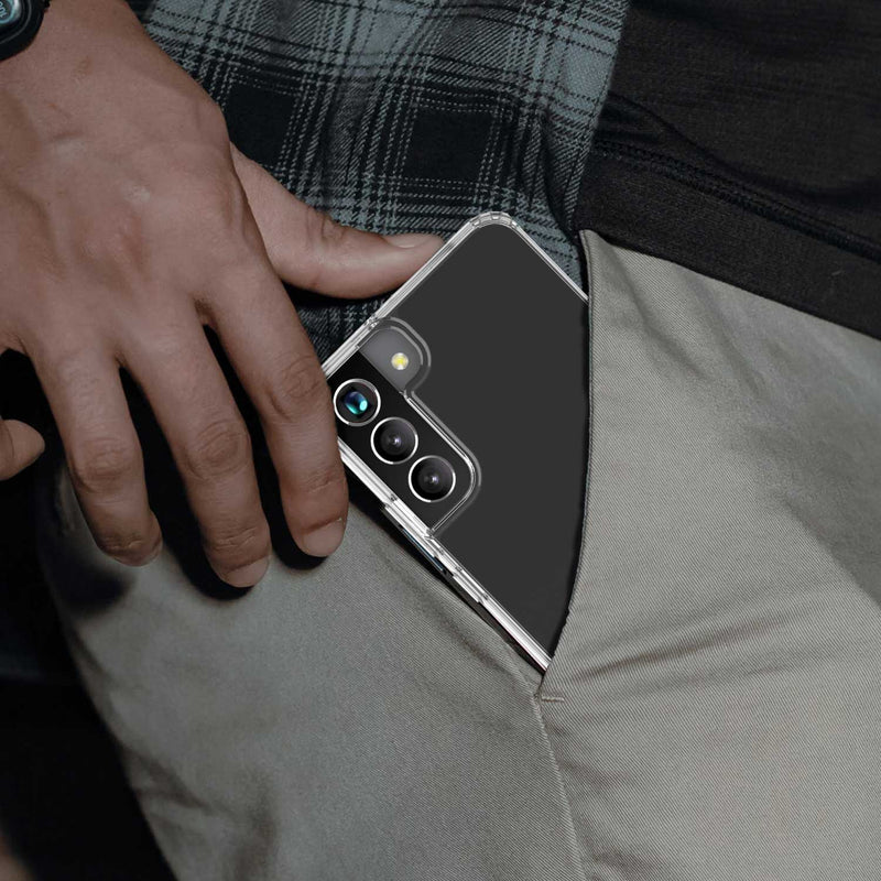 Tough On Samsung Galaxy S22 Plus 5G Case Slim Hybrid Clear