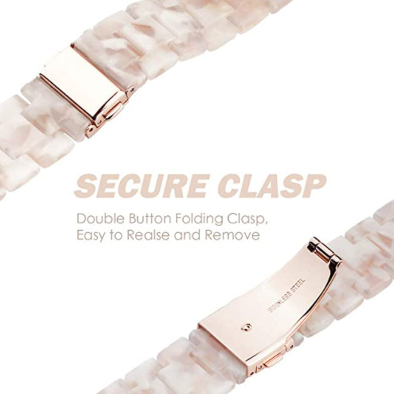 Tough On Apple Watch Band Series 4 / 5 / 6 / SE 44mm Resin Beige