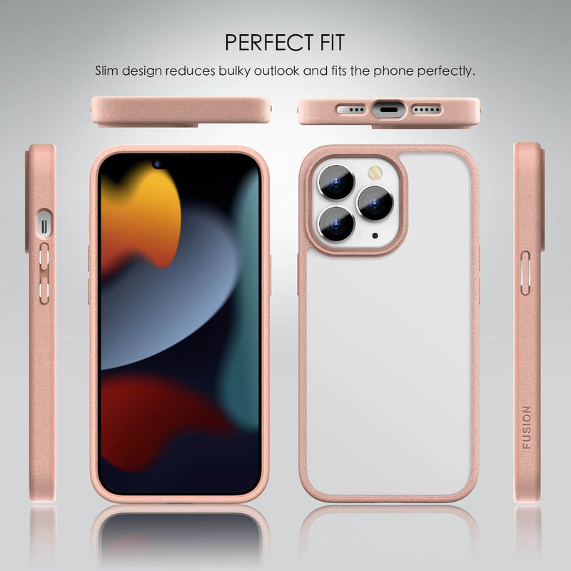 Tough On iPhone 13 Pro Max Case Tough Fusion Pink - Toughonstore