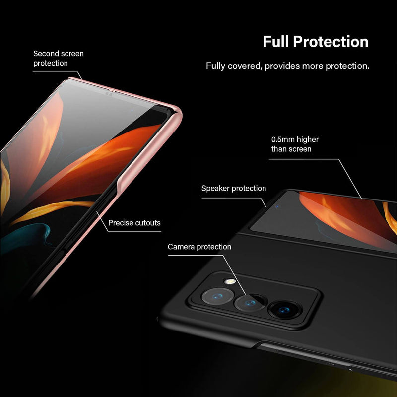 Tough On Samsung Galaxy Z Fold 2 Case GKK Tough Slim Black
