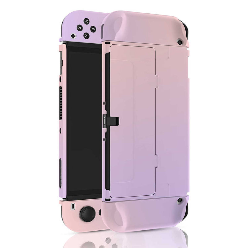 Nintendo Switch Case OLED 2021 Hard Matte Purple/Pink