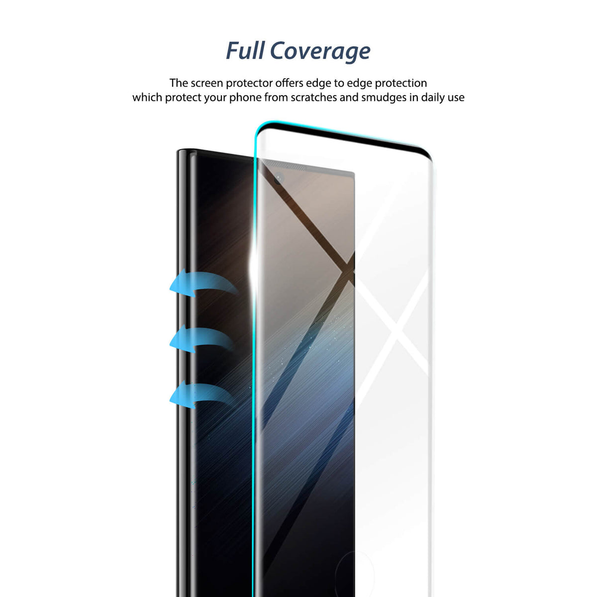 Tough On Samsung Galaxy S22 Ultra 5G Tempered Glass Screen Protector