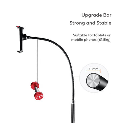 Ground Stand for Tablet & Phone Black 175CM