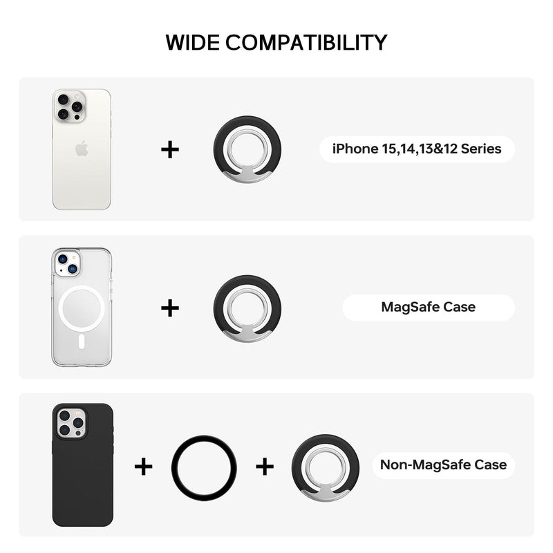 MagSafe Phone Grip Magnetic Phone Ring Holder