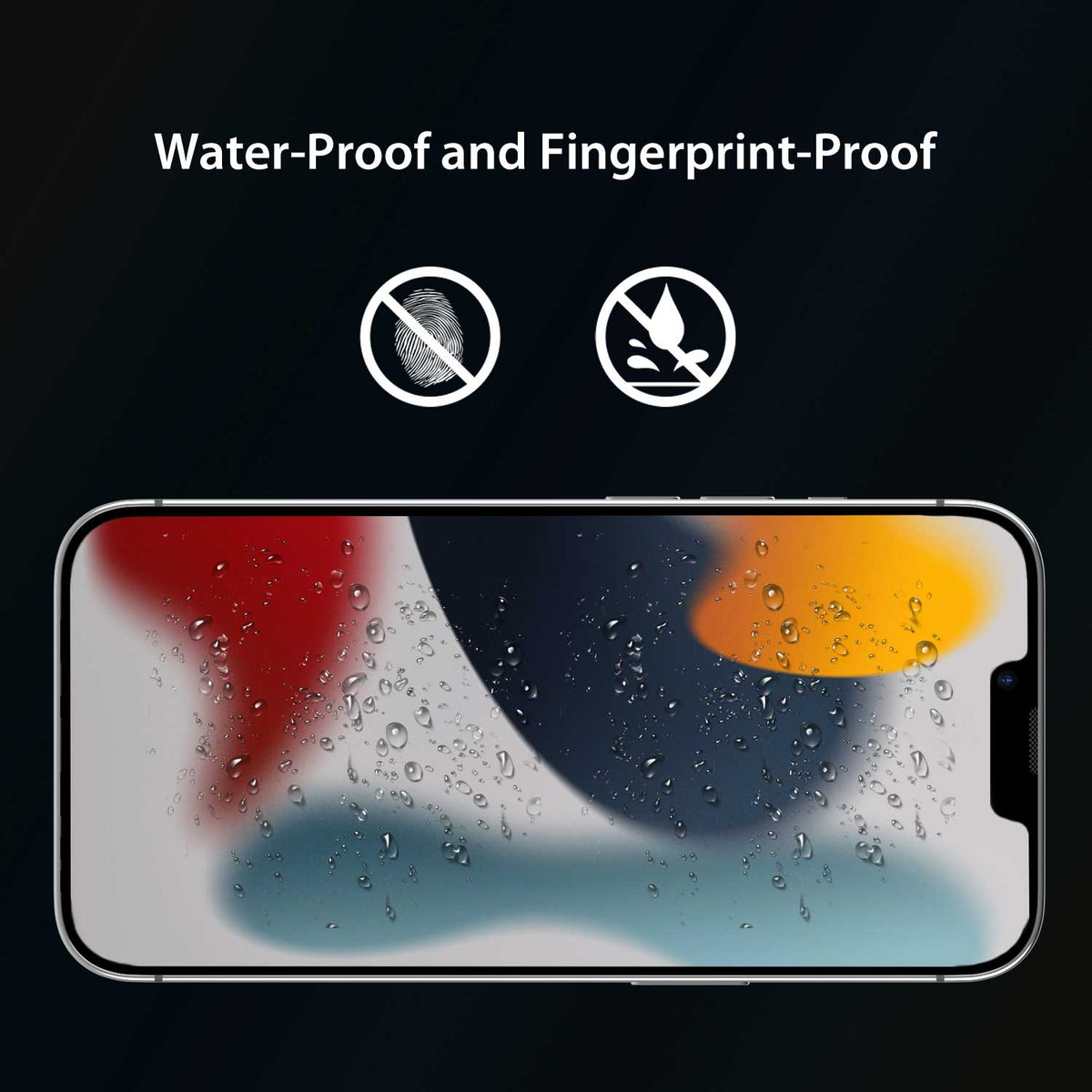 Tough On iPhone 13 Mini Full Tempered Glass Screen Protector 2 Pack - Toughonstore