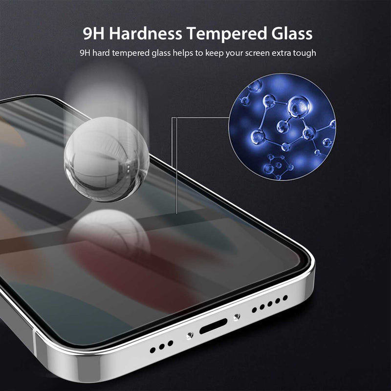 Tough On iPhone 13 Pro Max Full Tempered Glass Screen Protector 2 Pack - Toughonstore