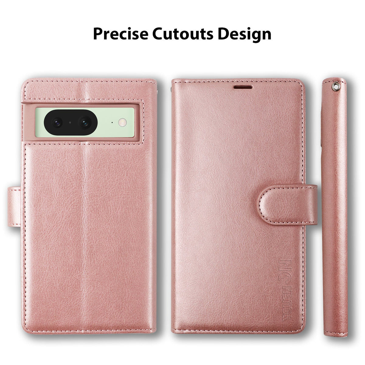 Tough On Google Pixel 8 Case Flip Leather Case