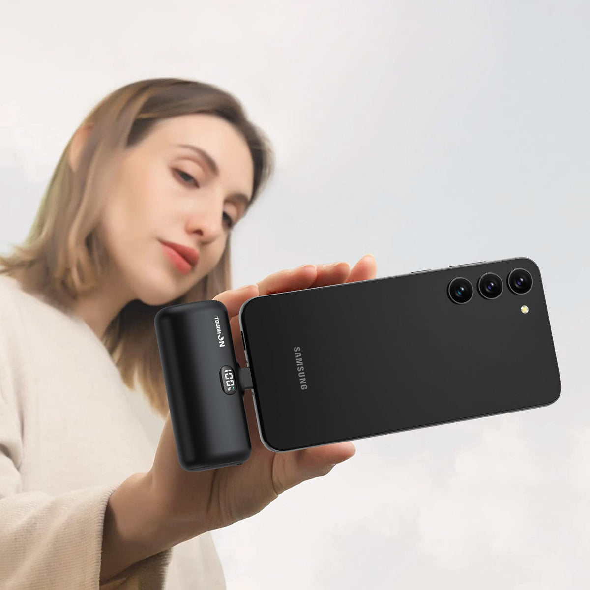 Tough On Mini Portable Charger 5000mAh Power Bank with USB-C