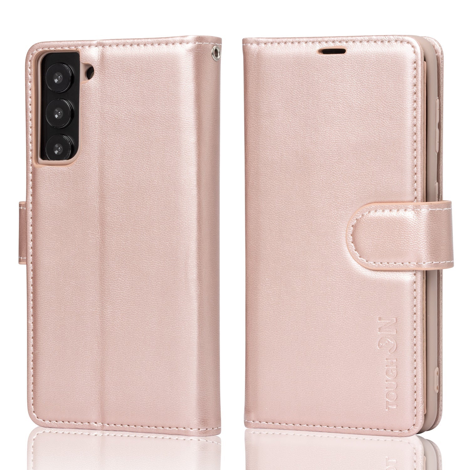 Tough On Samsung Galaxy S21 Flip Wallet Leather Case-2