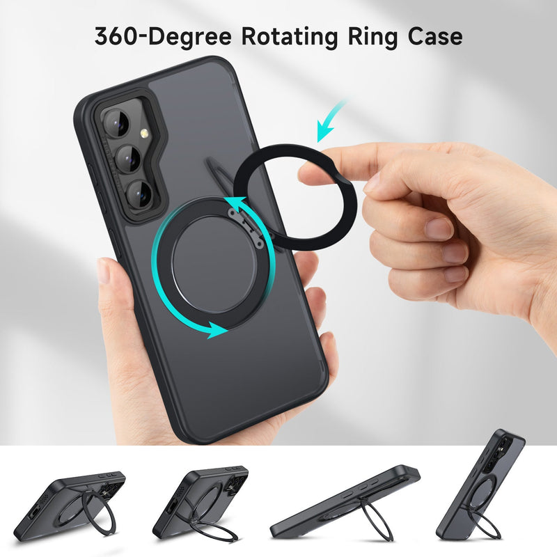 Tough On Samsung Galaxy S23 FE Case 360° Rotate Stand With MagSafe