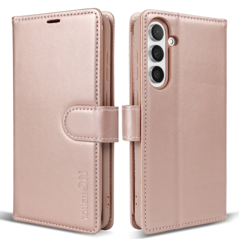 Tough On Samsung Galaxy S24 Flip Wallet Leather Case