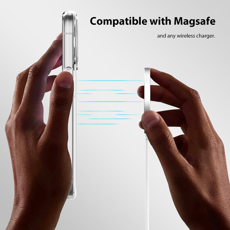 Tough On iPhone 15 Clear Case with Magsafe