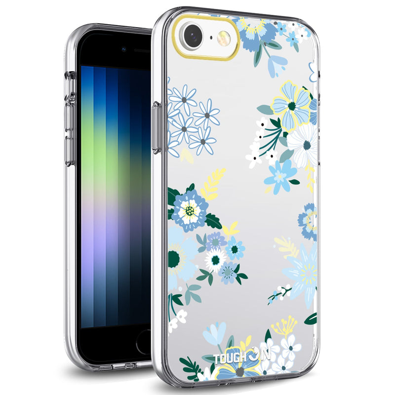 Tough On iPhone SE 2022 & 2020 / iPhone 8 & 7 & 6 Case Floral Emerald