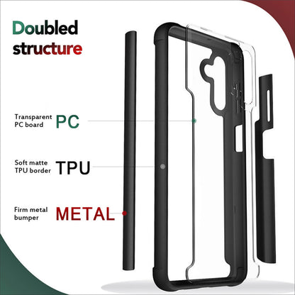 Tough On Samsung Galaxy S21 FE 5G Case Iron Shield Black