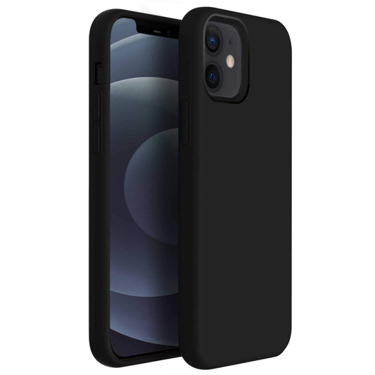 iPhone 12 / iPhone 12 Pro Case Tough On Strong Liquid Silicone Black