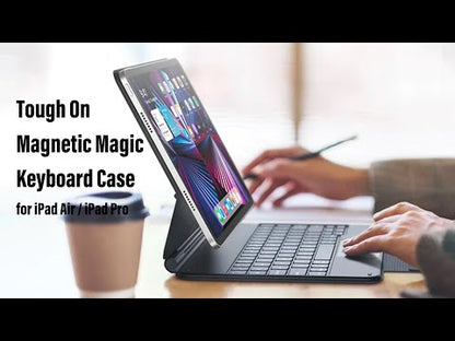Tough On iPad Pro 12.9" 2022 / 2021 / 2020 / 2018 Magic Keyboard Magnetic Case Trackpad