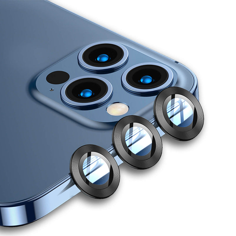Type Gorilla iPhone 12 Pro Max Rear Camera Glass Protector Black