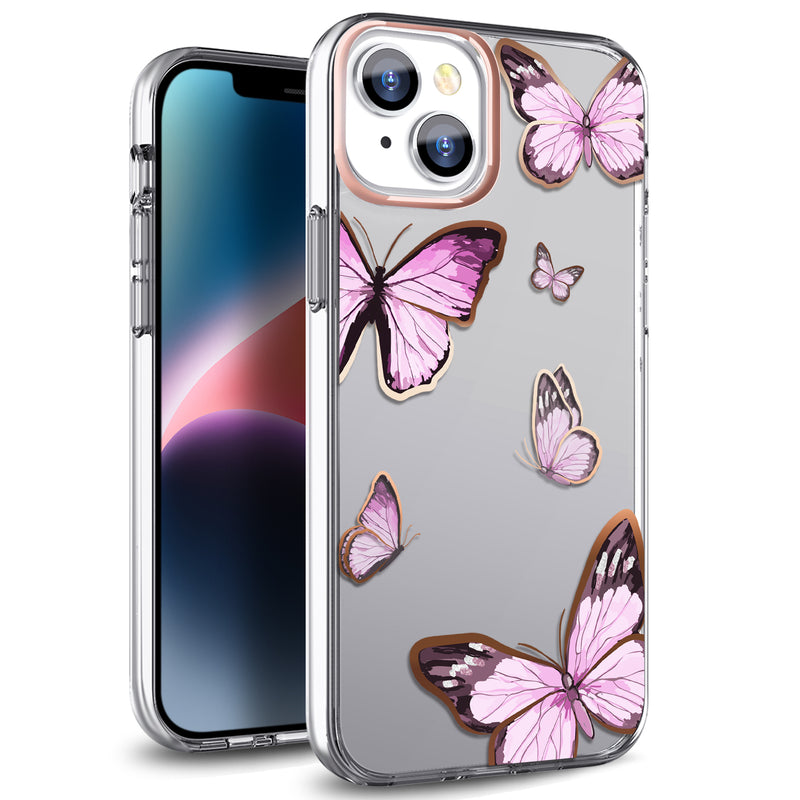 Tough On iPhone 14 Case Butterfly Classic
