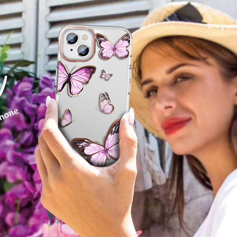 Tough On iPhone 14 Case Butterfly Classic