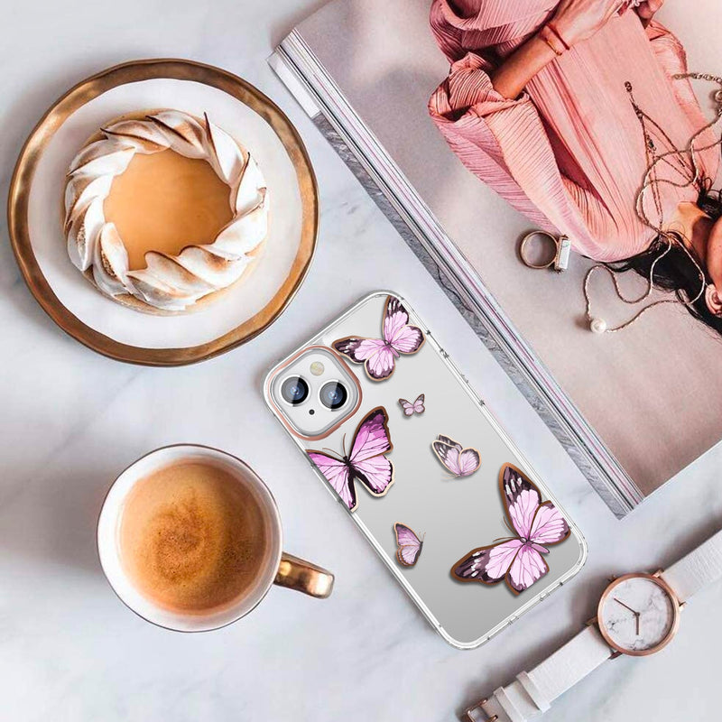 Tough On iPhone 14 Case Butterfly Classic