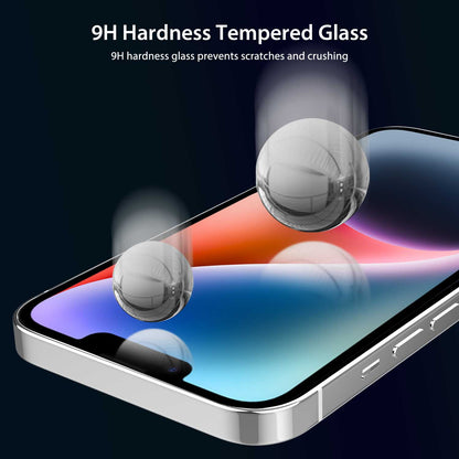 Tough On iPhone 14 Plus Double-strong Tempered Glass Screen Protector Clear