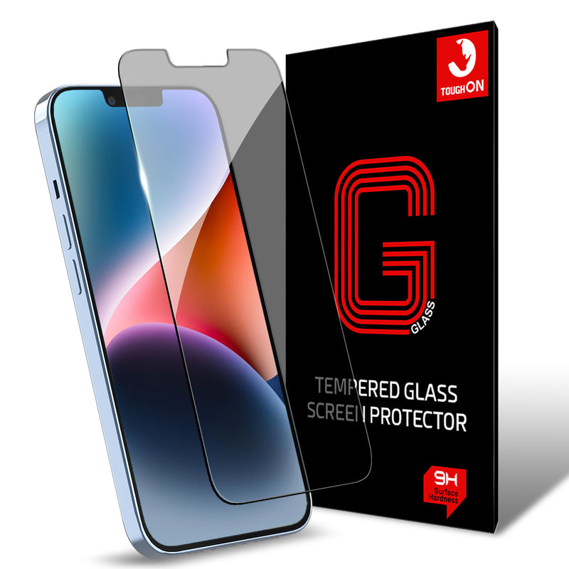 Tough On iPhone 14 Privacy Full Cover Glass Screen Protector