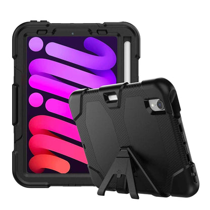 Tough On iPad mini 6th Gen 8.3“ Heavy Duty Protection Case Black