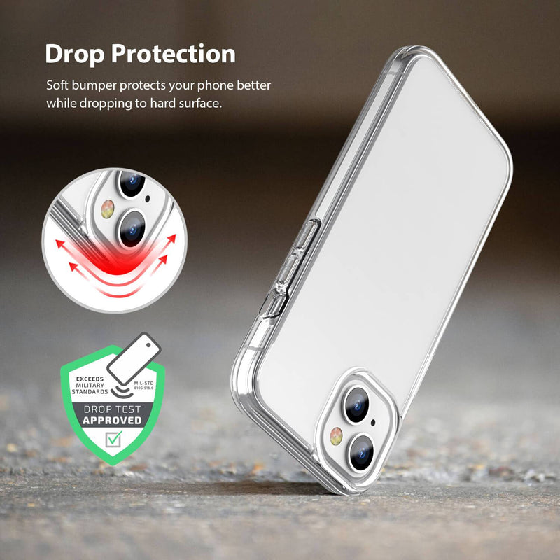 Tough On iPhone 13 Case Clear - Toughonstore