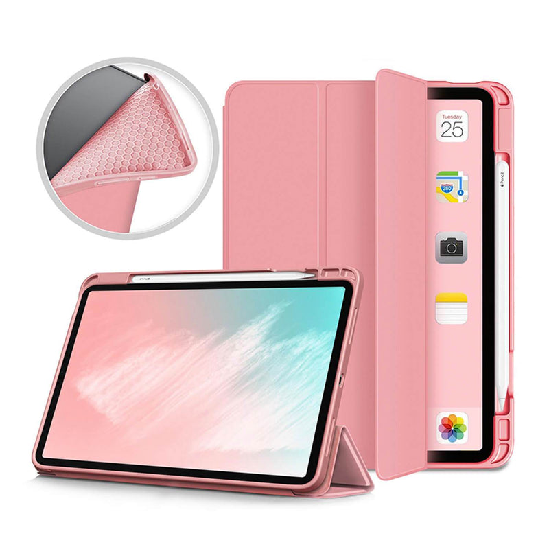 Tough On iPad 7th Gen 10.2 inch Case YW Smart Soft Pink