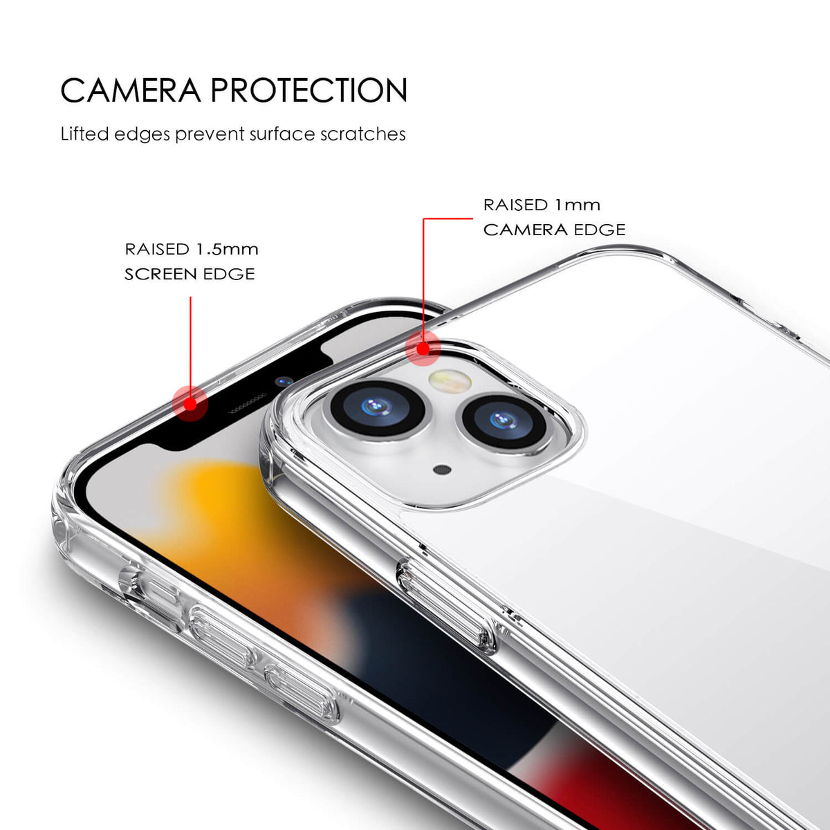 Tough On iPhone 13 mini Case Air Clear - Toughonstore