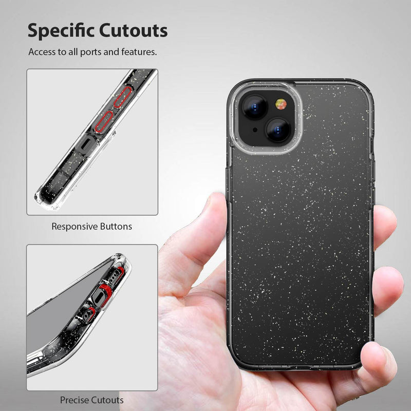 Tough On iPhone 13 Case Glitter Stardust - Toughonstore