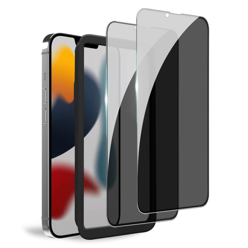 Tough On iPhone 13 Mini Privacy Glass Screen Protector - Toughonstore