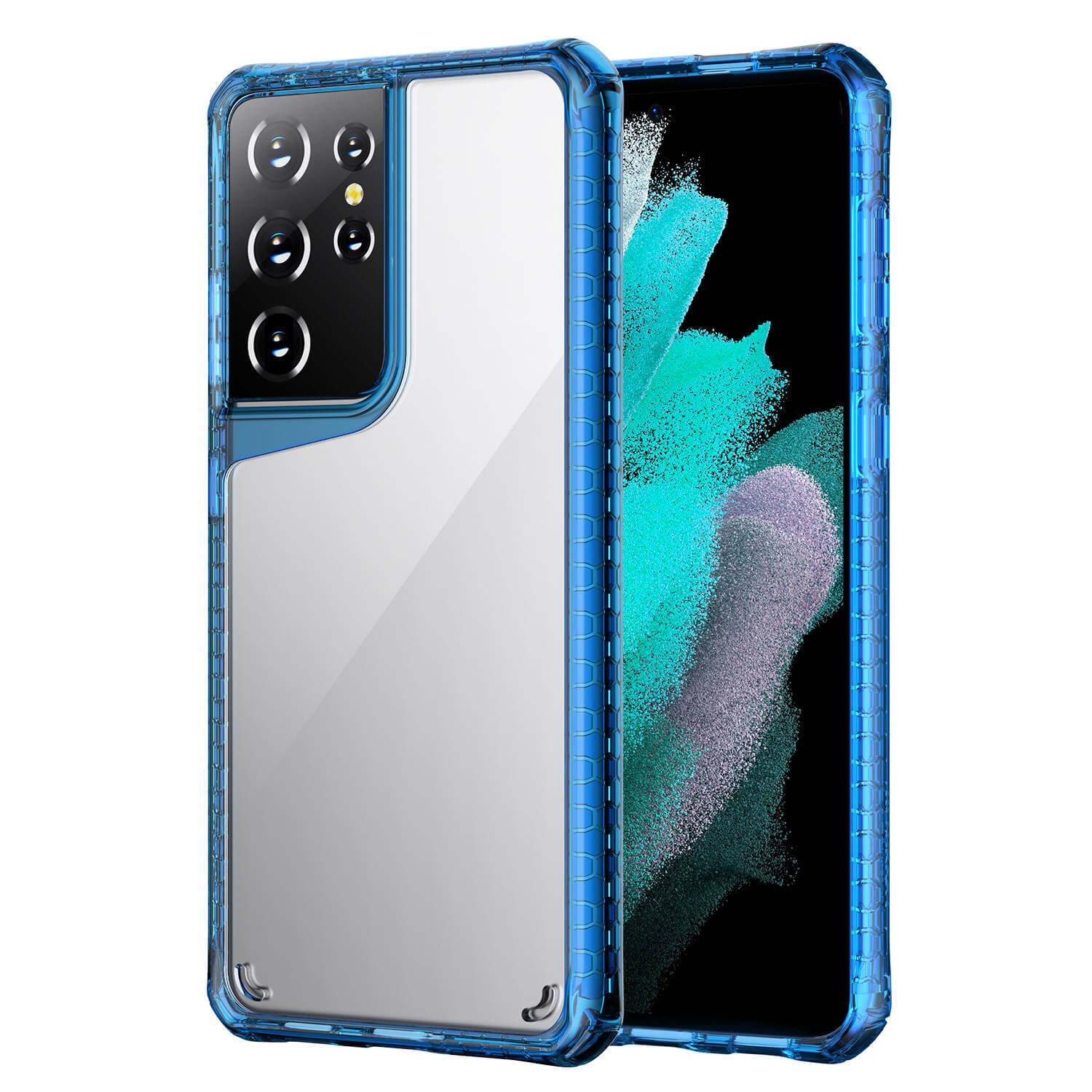 Samsung S21 Ultra Case Tough On Tough Air Blue