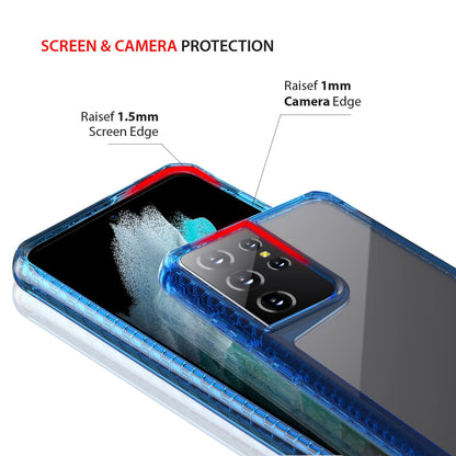 Tough On Samsung Galaxy S21 Ultra Case Tough Air Blue