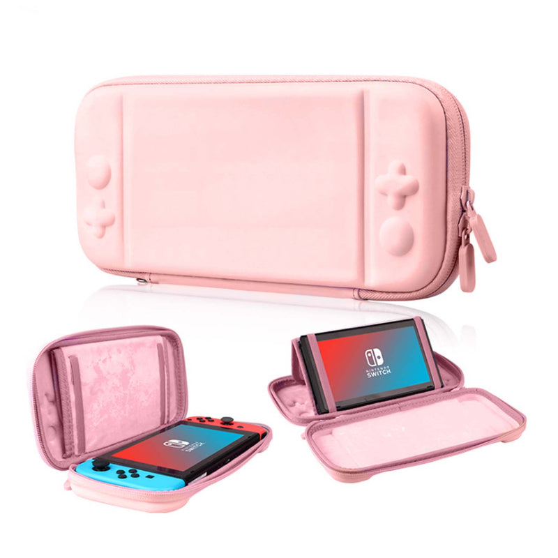 Nintendo Switch / Switch OLED Carry Bag Stand Pink